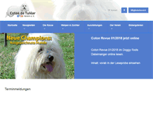Tablet Screenshot of coton-online.de